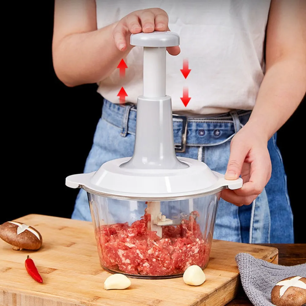 Multifunctional Manual Food Crusher Kitchen Meat Grinder