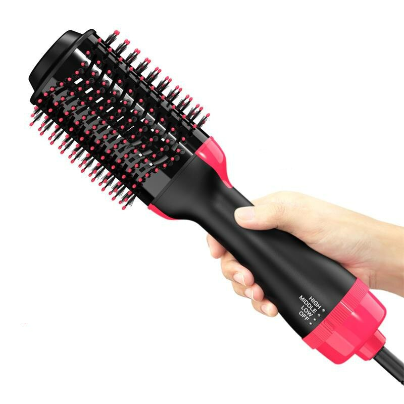 3 in 1 Hair Brush (Hair Dryer, Hair Straightener & Hair Curler)