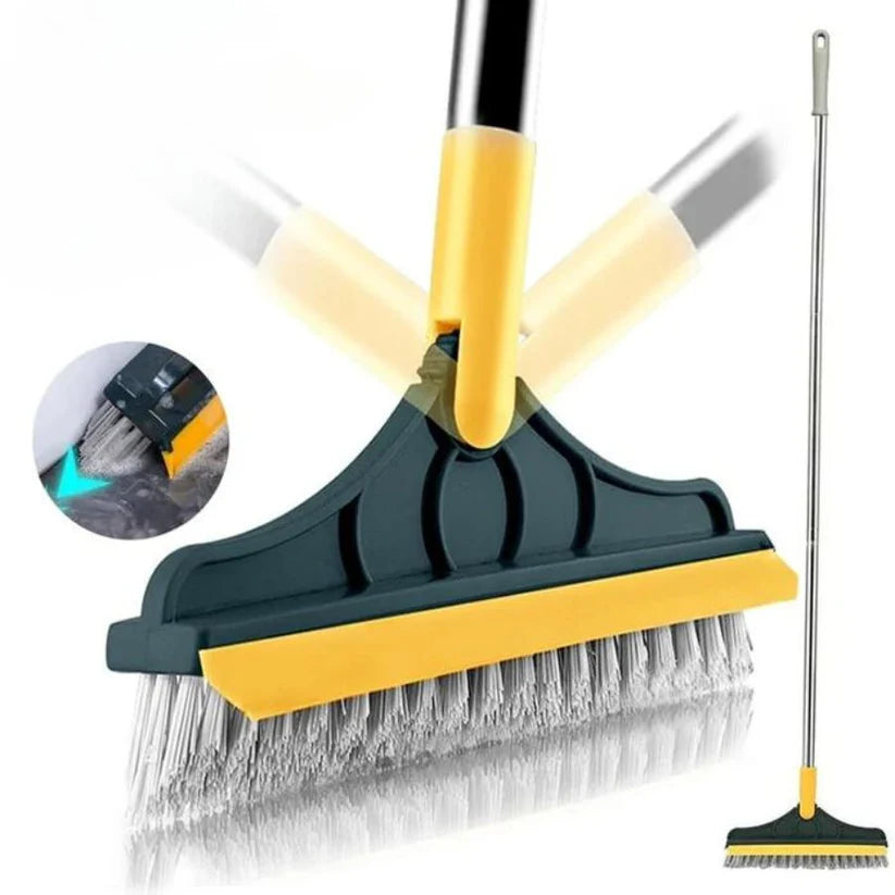 CleanSwipe Cleaning Brush with Wiper