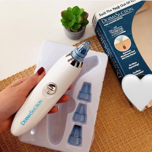 4 in 1 Derma Vacuum Suction Blackhead/Acne/Oil/Pore Cleaner 🌞💁‍♀️